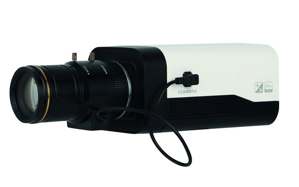 IP Ultra 2 MP Box Kamera, H.265, WDR, Micro SD bis 128GB, intelligente Videoanalyse: Gesichtser